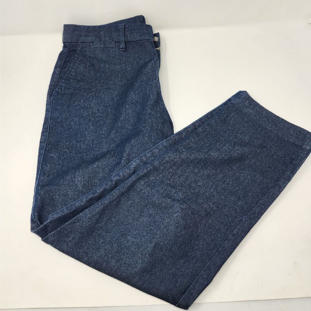 Gap Jeans Womens Dark Wash Denin Crop Slim City Pant Straight Leg High Rise Sz 4